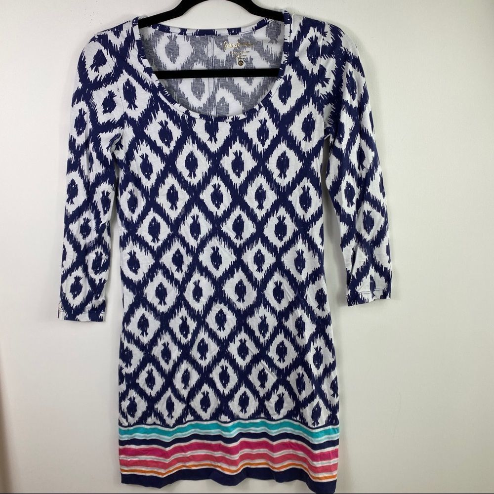 Lilly Pulitzer Stripe Fish Beacon Dress, XS